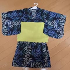 子ども浴衣 浴衣ドレス 帯付きのサムネイル