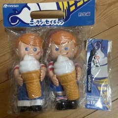 ニックン＆セイチャン 貯金箱 新品 非売品 NISSEI ストラップ付き！ラストのサムネイル