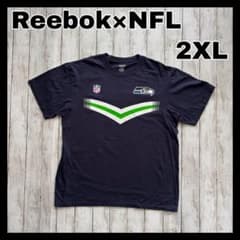 Reebok NFL Tシャツ シアトル・シーホークス ネイビー 2XL - メルカリ