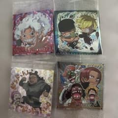 ワンピース シール ステッカー 4枚セットのサムネイル