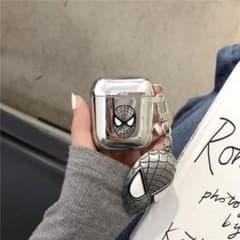 春セール!!Airpods第1/第2世代カバー 電気メッキSpiderManのサムネイル