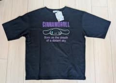 新品　サンリオ　シナモロール　Tシャツ　ネイビー　Mサイズ　BIGシルエット