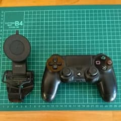 ゲームコントローラーマウント GCM10+ジャンクDUALSHOCK4のサムネイル