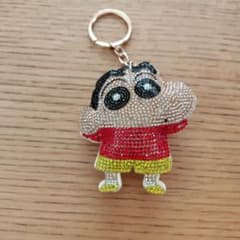 Crayon Shin-chan Rhinestone Keychain
