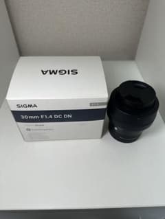 新品同様！SIGMA30mm F1.4 DC DN SONY eマウント保障付きのサムネイル