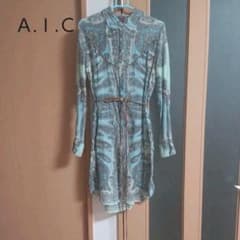 A・I・C　シャツワンピース　ＡＩＣ　エーアイシーのサムネイル