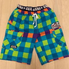 水着　sea gang 男の子140サイズ　未使用に近いのサムネイル