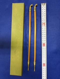 茶道具 銀杏キセル一双新品未使用のサムネイル
