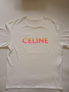 セリーヌ 22SS グラデーションロゴプリントtシャツ - メルカリ