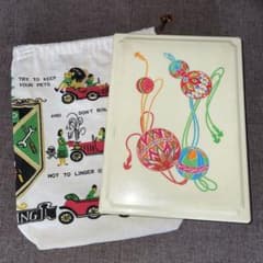 昭和レトロ鏡台、裁縫小物入セット 昭和の小学校家庭科裁縫道具セット 昭和レトロ 小物入れ - メルカリ