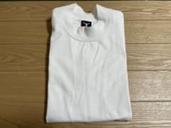 Hanes Beefy-T モックネック 長袖 ホワイト Sのサムネイル