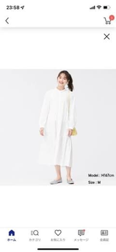 ティアードシャツワンピースのサムネイル