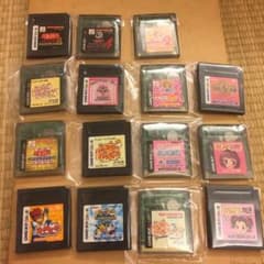 ゲームボーイカラー GAME BOY COLOR ソフト 15本 ダブり無し ①のサムネイル