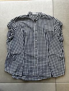 URBAN RESEARCH DOORS 半袖　チェック柄シャツのサムネイル