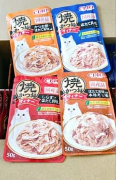 いなばCiao 焼きかつおディナーバラエティ ファミリーパック48袋のサムネイル