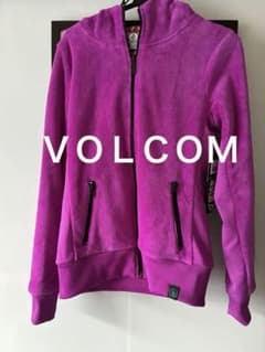 Volcom 花柄フルジップパーカー　 リバーシブル　s sizeのサムネイル