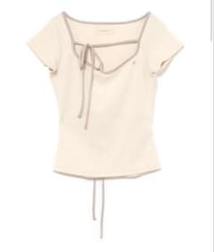 andmary Collie ribbon tops ivoryのサムネイル