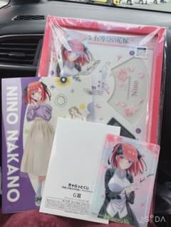 五等分の花嫁　二乃セット　きゃらっとくじのサムネイル