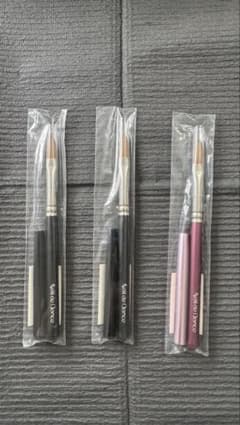 Nail de Dance ネイルデダンス フラット筆 3本セットのサムネイル