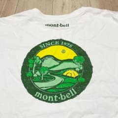 montbell ワンポイント＆バックプリントTシャツのサムネイル