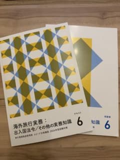 旅行業務取扱管理者 フォーサイト 海外旅行実務 出入国法令 テキスト 問題集のサムネイル