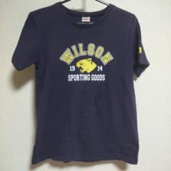 Wilson ネイビー Tシャツ 160サイズのサムネイル