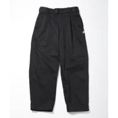 CAHLUMN TC Twill 1 Tuck Pants Lブラックのサムネイル