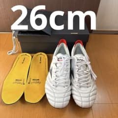 MIZUNO MADE IN JAPAN モレリアNEO4(白) ZAMST付のサムネイル