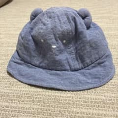 ベビー　帽子 日よけつき　50cmのサムネイル