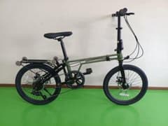 【新品未使用】ACEXIS 折りたたみ自転車 シマノ7段変速 GREEN色 新品未使用】ACEXIS 折りたたみ自転車 シマノ7段変速 GREEN色 - メルカリ