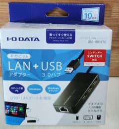 I-O DATA USB3.0/Giga LANハブ Switchのサムネイル