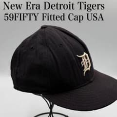 ニューエラ USA製 New Era 59FIFTY タイガース 7 1/2 黒 - メルカリ