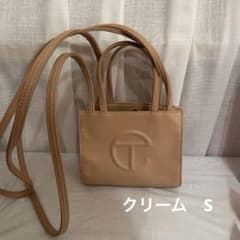 正規品 Telfar ショルダーバッグ S クリーム ベージュ - メルカリ