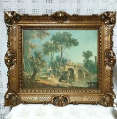 額装 フランス絵画 フランソワ・ブーシェ 「橋」 額装 フランス絵画 フランソワ・ブーシェ 「橋」 - メルカリ