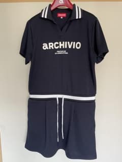 ARCHIVIO サイズ38 リブ切替スムースワンピース - メルカリ