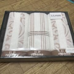 U.P renoma フェイスタオル3枚セットのサムネイル