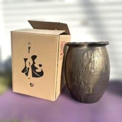 信楽焼　未使用　保管品　金彩　傘立て　傘立 信楽焼 未使用 保管品 金彩 傘立て 傘立 - メルカリ