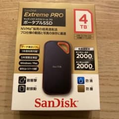 SanDisk Extreme PRO ポータブルSSD 4TB - 4