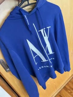ARMANI EXCHANGE パーカー ブルー XSのサムネイル