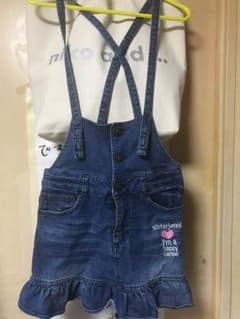 ユキエさま専用です。★ジェニィ★Jennii★デニムサロペット150のサムネイル