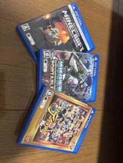 PSVita カセット マイクラ 地球防衛軍 J-STARS まとめ売り 3個入のサムネイル