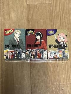 UNO SPY×FAMILY 3パックセットのサムネイル