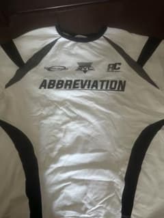 スポーツウェア ユニフォーム 半袖Tシャツ ホワイト/ブラックのサムネイル