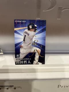 野球チップス　山田哲人　金サインのサムネイル