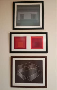 Josef Albers ジョセフ・アルバース シルクスク＆トグラフ3点セットのサムネイル