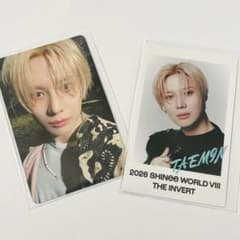SHINee 購入特典トレカ テミン 2枚 SHINee THE INVERT ラントレ 購入特典トレカ テミン 2枚セット - メルカリ