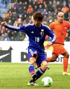 サッカー　日本代表ユニフォーム　大迫勇也　2014年　新品タグ付き‼️ サッカー 日本代表ユニフォーム 大迫勇也 2014年 新品タグ付き