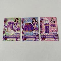 紫吹蘭 アイカツカードセット 3枚 - メルカリ
