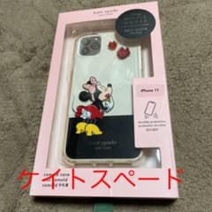 【数日使用のみ】ケイトスペード iPhone 11ミニーとコラボ　スマホケースのサムネイル