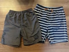 サーフパンツ（海パン）2枚セット　160のサムネイル